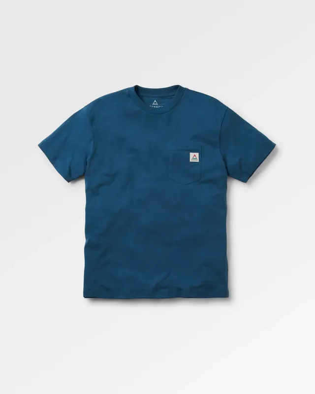 Passenger Clothing Heritage Relaxed Fit T-Shirt - Dark Denim