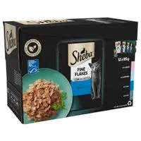Sheba Pouches Fine Flakes Saver Pack 96 x 85g