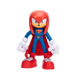 Sonic The Hedgehog Knuckles as DC Comics Superman 5" Figure