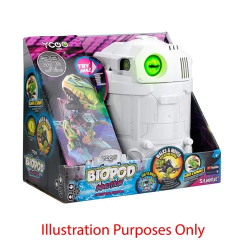 SILVERLIT Kids' Biopod Cyberpunk In Motion Action Figure