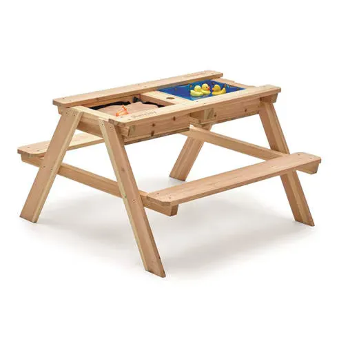 Plum Play Plum Surfside Wooden Sand & Water Picnic Table