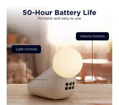 MOTOROLA S1 Night Light & Sound Soother - Light Grey