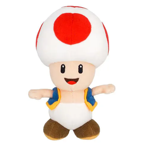 Super Mario San-Ei Official Toad Plush Small