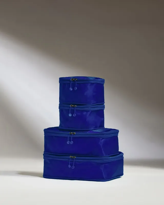 Antler Packing Cubes in Cobalt Blue - Set of 4