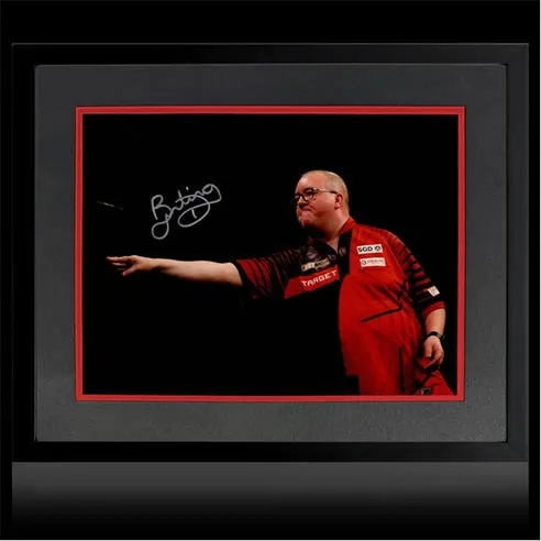 The Fan Cave Stephen Bunting Signed Image Deluxe Mount Frame