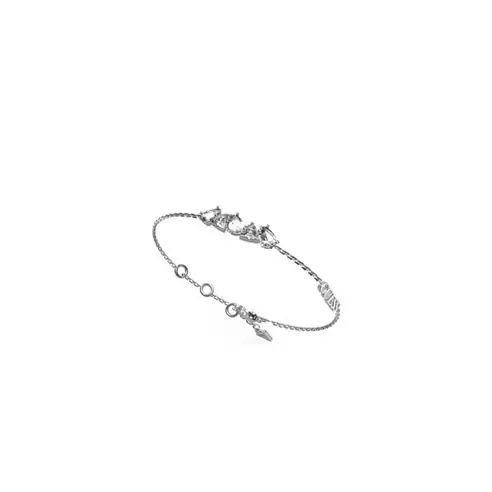 Guess Women's Wonderlights Stainless Steel Charm Bracelet