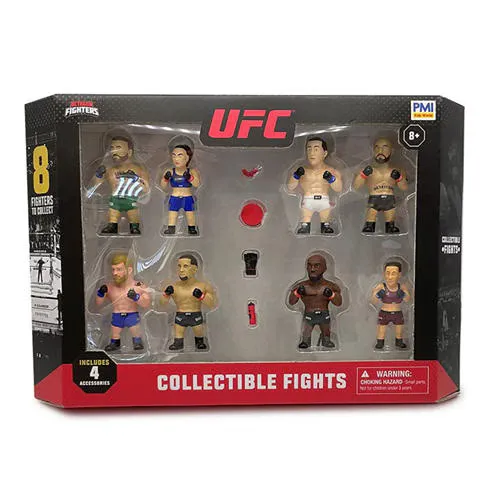 UFC Collectible Fights 8 Pack Window Deluxe Box Action Figures