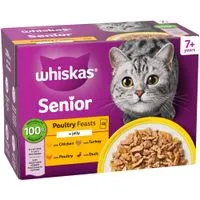 Whiskas 7+ Senior Pouches in Jelly