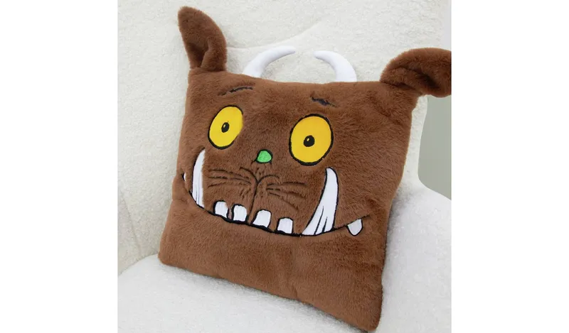 The Gruffalo 3D Cushion Brown - 35x35cm
