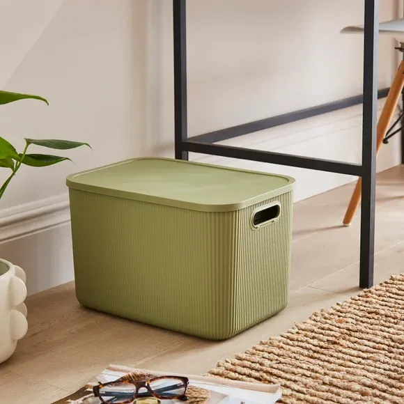 Ribbed Storage Box