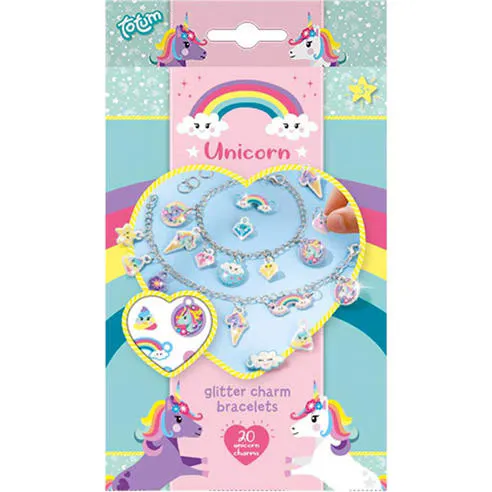 totum Totum Unicorn Puffy Charm Bracelets
