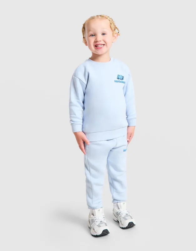 New Balance Stack Bubble Crew Tracksuit Infant