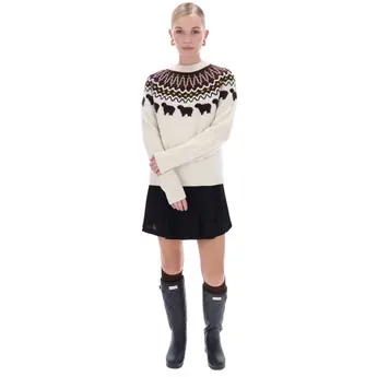 Hunter Women's Fairisle Crew Neck Jumper
