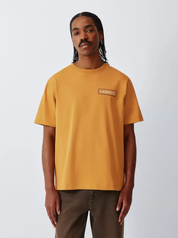 John Lewis x LABRUM Heavyweight Cotton Boxy Fit Logo T-Shirt