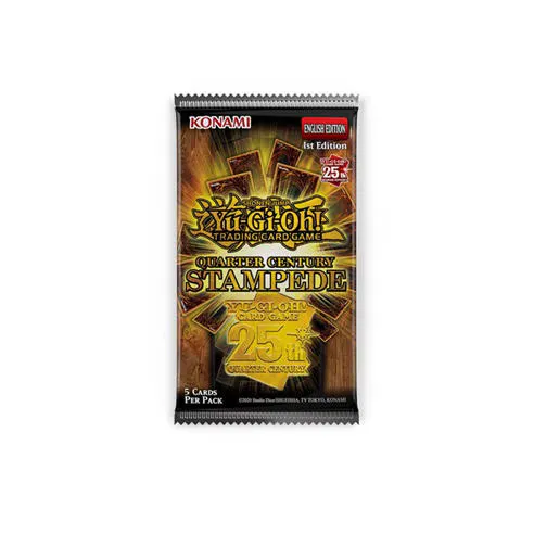 Yu-Gi-Oh Quarter Century Stampede Booster Pack