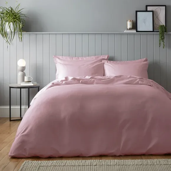 Soft & Cosy Luxury 100% Brushed Cotton Duvet Cover & Pillowcase Set