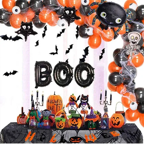 LIFE IDEAS 77pc Halloween Balloon set 64