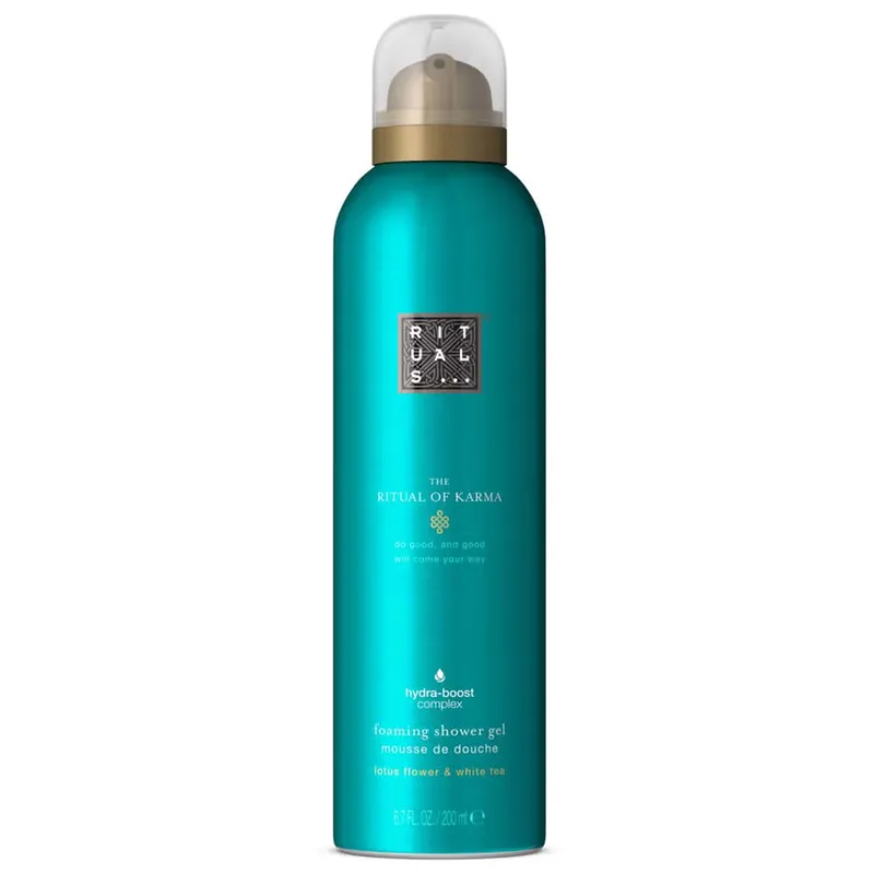 RITUALS The Ritual of Karma Lotus Flower & White Tea Foaming Shower Gel 200 ml