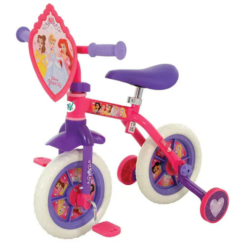 Disney Princess 2in1 10inch Training Bike