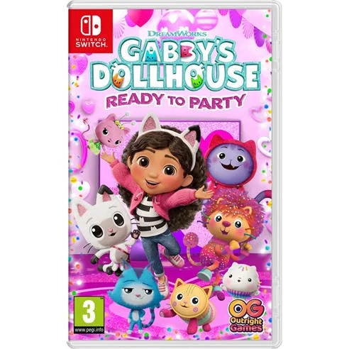 Outright Games U&I DreamWorks Gabbys Dollhouse: Ready to Party - Nintendo Switch