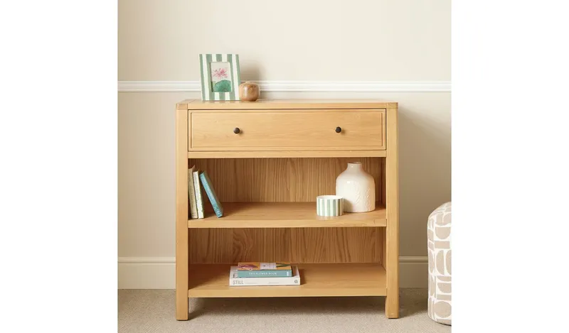Habitat Finchley Oak Console Table - Natural