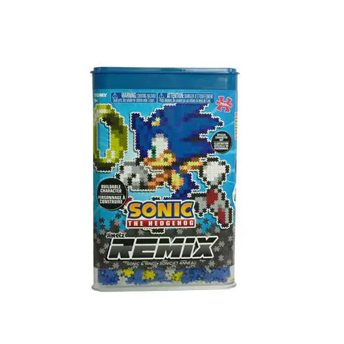 Sonic Jixelz Remix and Coin Puzzle Make Your Own Toys