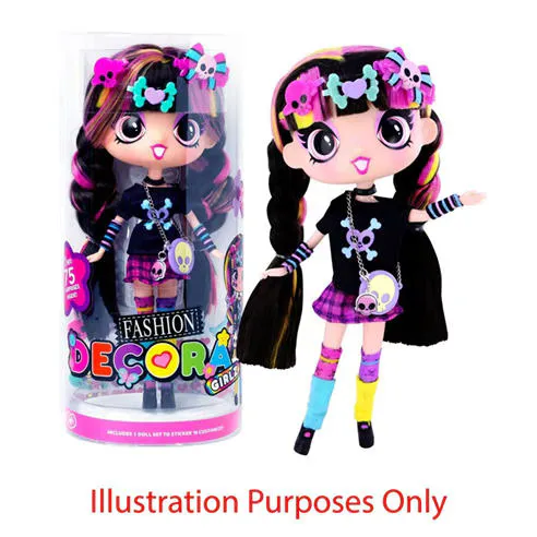 John Adams Decora Girlz 11 Fashion Doll Sweetie