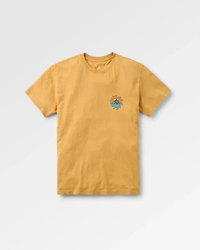 Passenger Clothing Dune Men's T-Shirt - Spruce Yellow Marl