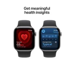 APPLE Watch Series 11 - 42 mm Space Grey Aluminium Case with Black Sport Band, S/M