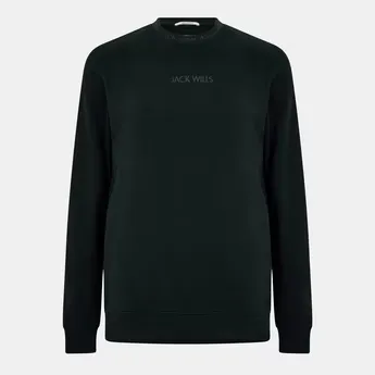 Jack Wills Jacquard Crew Sweatshirt Mens