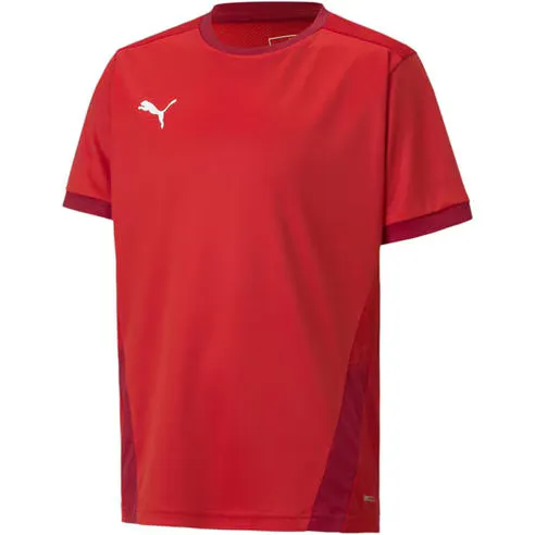 Puma Kids' teamGOAL 23 Short-Sleeve Performance Gym Top