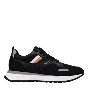 Boss Mens BOSS Reflective Contemporary Trainers with Breathable Mesh (Jonah)