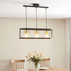Paramount 3 Light Ceiling Fitting - Black