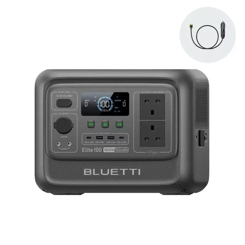 BLUETTI BLUETTI Elite 100 V2 1024Wh Portable Power Station, Battery for Camping,Home