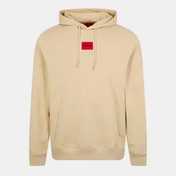 Hugo Mens HUGO Daratschi Drawstring Hoodie - Contemporary Streetwear Design