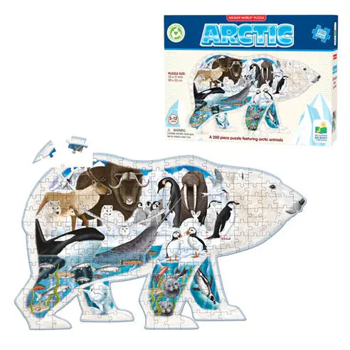 The Learning Journey UG- Wildlife World Safari Puzzle-