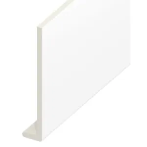 Wickes PVCu White Window Fascia Board - 225mm x 9mm x 3m