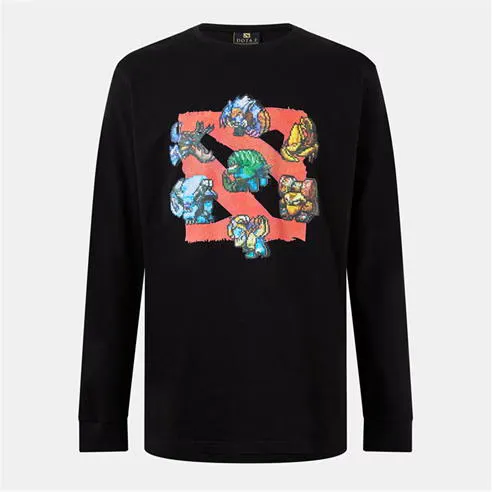 GAME DOTA PIXEL Long-Sleeve T-Shirt