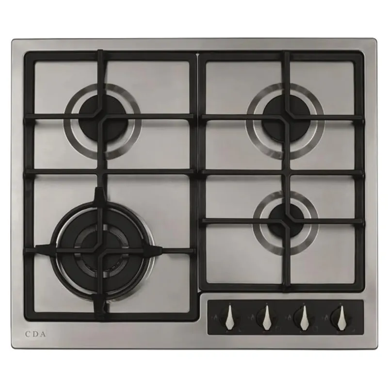 CDA HG6351SS 60cm 4 Burner Gas Hob