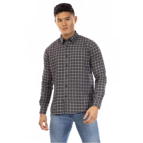 Peter Werth Men's Kiplin Long Sleeve Plain Shirt