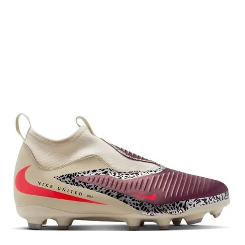 Nike Phantom 6 Academy High Juniors Firm Ground Football Boots