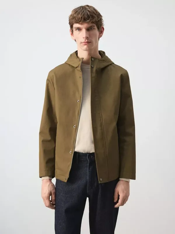 Mango Parka Jacket, Ochre
