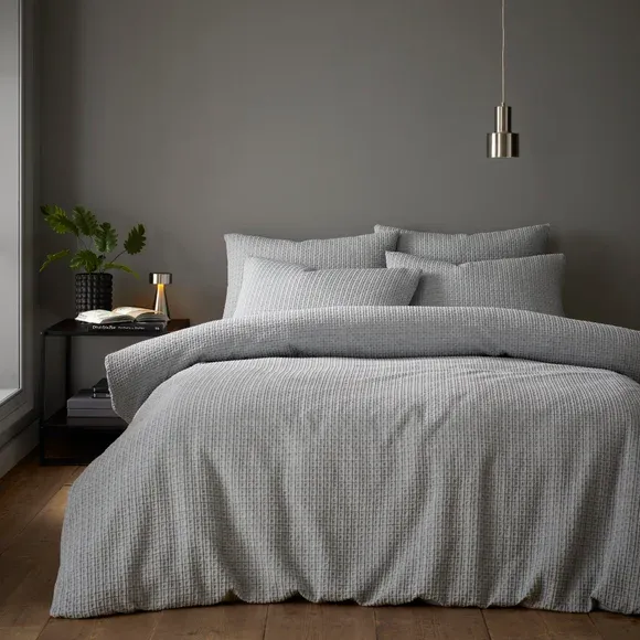 Mason Geo Jacquard Duvet Cover & Pillowcase Set
