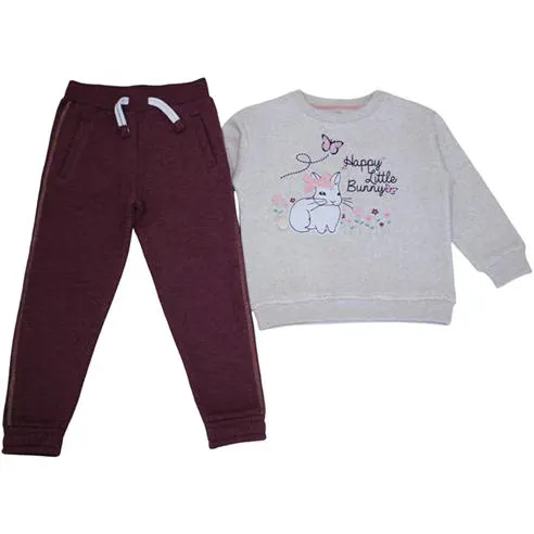 Hello World Kids Heavyweight Bunny Sweater Set