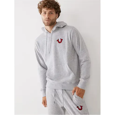 True Religion Men's Buddha Overhead Hoodie