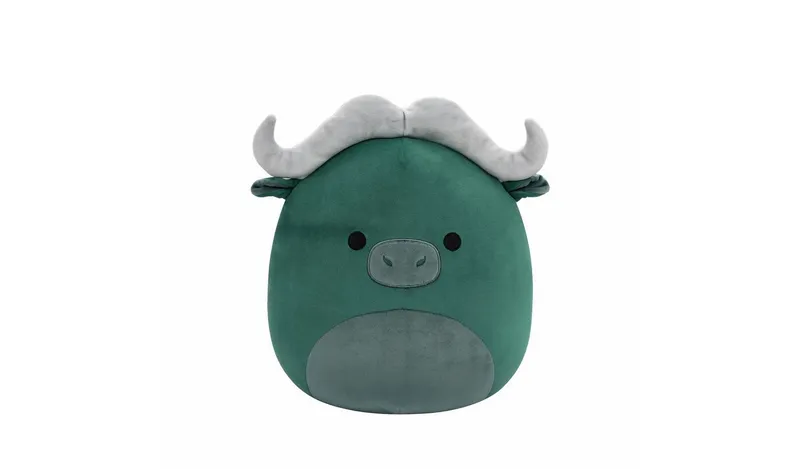 Squishmallows 12 Inch Amir Green Buffalo Soft Toy