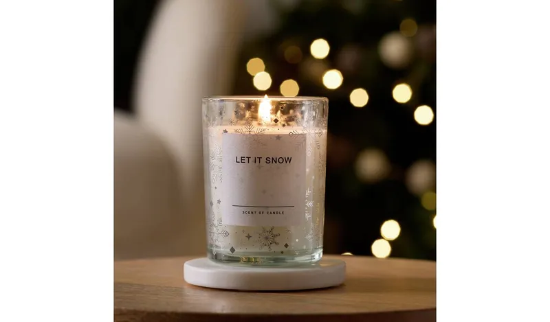 Argo Home Singlewick Candle - Winter Fireplace