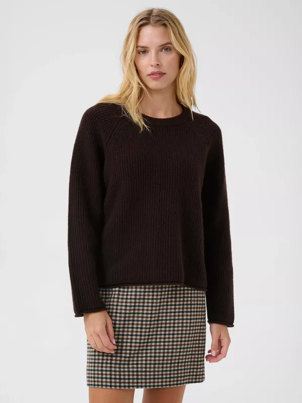 Part Two Luah Wool Rich Jumper, Ganache