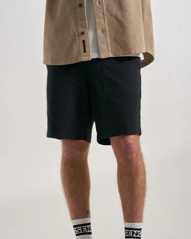 Passenger Clothing Kimmer Ripstop Cotton Short - Black