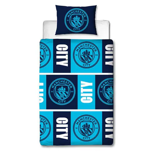 Manchester City FC Flashy Duvet Cover Set
